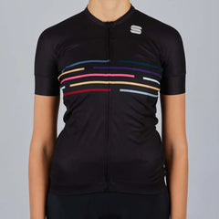 Jersey Sportful Vélodrome de Manga Corta para Mujer