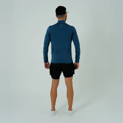 Camiseta Manga Larga Hombre Safetti Active Azul
