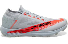 Tenis Brooks Catamount Agil Hombre Gris/Naranja