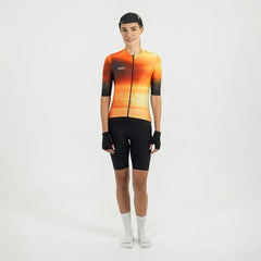 Jersey Ciclismo M/C Safetti Goldhour Mujer