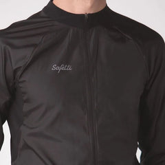 Chaqueta Ciclismo Safetti Acualithe Hombre Carbone
