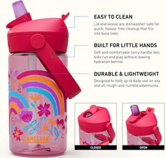 Termo CamelBak Thrive Flip Straw Kids 14oz Rb Floral