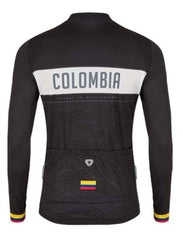 Jersey Ciclismo M/L Hombre GW Colombia Escaladores Negro