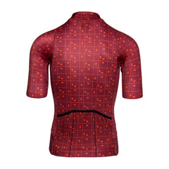 Jersey Ciclismo Bioracer Maillot Epic Bit Map Burdeos