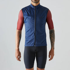 Chaleco Ciclismo Givelo Quick Free Azul Hombre