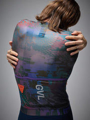 Jersey Ciclismo M/C Unisex Givelo C.D.A.Print OilSpill