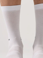 Medias Ciclismo Givelo Calcetines Ultra G-Logo White