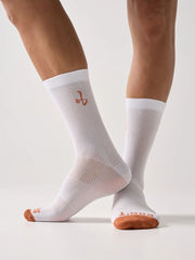 Medias Ciclismo Givelo Calcetines MC Rib White