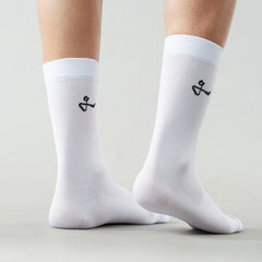 Medias Ciclismo Givelo Classic White Unisex