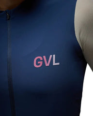 Jersey Ciclismo M/C Givelo C.D.A. Blue Mujer