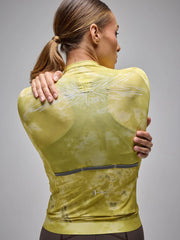 Jersey Ciclismo M/C Mujer Givelo G90 Light Botanic Yellow