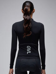 Jersey Ciclismo M/L Mujer Givelo Modern Classic Térmica Ngra