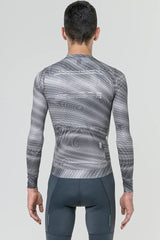 Jersey De Ciclismo M/L Hombre Suarez Rapid Silver Gray 2.4