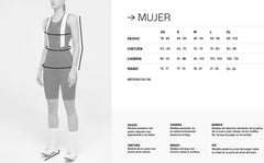 Underwear Camisilla Ciclismo Mujer Suarez Chain 2.4 Negra