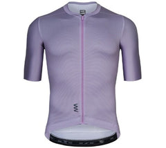 Jersey De Ciclismo M/C Mujer Suarez Solid Lavender Grey