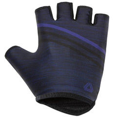 Guantes Ciclismo Cortos GW Jaspe Negro Gris Azul