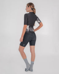 Jersey Ciclismo M/C Mujer GW Bauhaus Negro