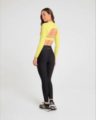Pantalón de Licra Mujer Vibrant Sportfitness Negro