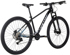 Bicicleta MTB GW Jaguar Aluminio 29p 2x9 Vel Negro/GrisPlata