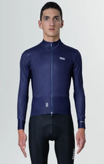Chaqueta Térmica De Ciclismo Hombre Defend Blue