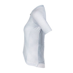 Jersey Ciclismo Bioracer Icon Mujer Op Art Grey