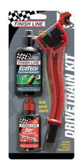 Cepillo Grunge+desengrasante+Aceite Finish Line