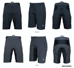 Pantalóneta Ciclismo C/T Hombre GW Leisure Gris