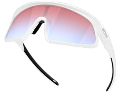 Gafas de Ciclismo Oakley RSLV Blancas Prizm Snow Sapphire