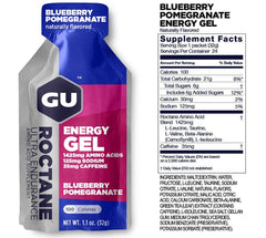 Gel GU Energy Roctane Arándano Azul Con Cafeína 32g
