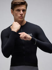 Jersey Ciclismo M/L Hombre Givelo C.D.A. Black