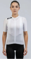 Jersey De Ciclismo M/C Mujer Suarez Solid Chalk