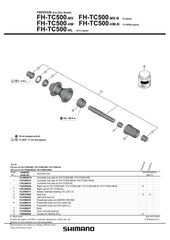 Manzanas FH/HB-TC500-MS-B Boost 148/110MM 32H