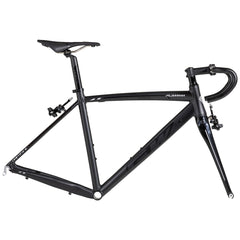 Marco de Ruta GW Flamma Aluminio/Carbono 700c Negro