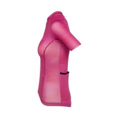 Jersey de Ciclismo Bioracer Vesper SS Mujer Warp Pink