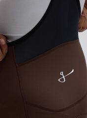 Pantaloneta Ciclismo C/T Hombre Givelo G90 Ultra Chocolate