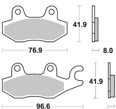 Pastillas de Freno Brembo Delantera 07071XS