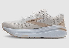 Tenis Brooks Ghost Max 2 Mujer White/Almond
