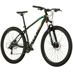 Bicicleta MTB GW Jaguar Aluminio 29p 2x9 Vel Negro/Verde