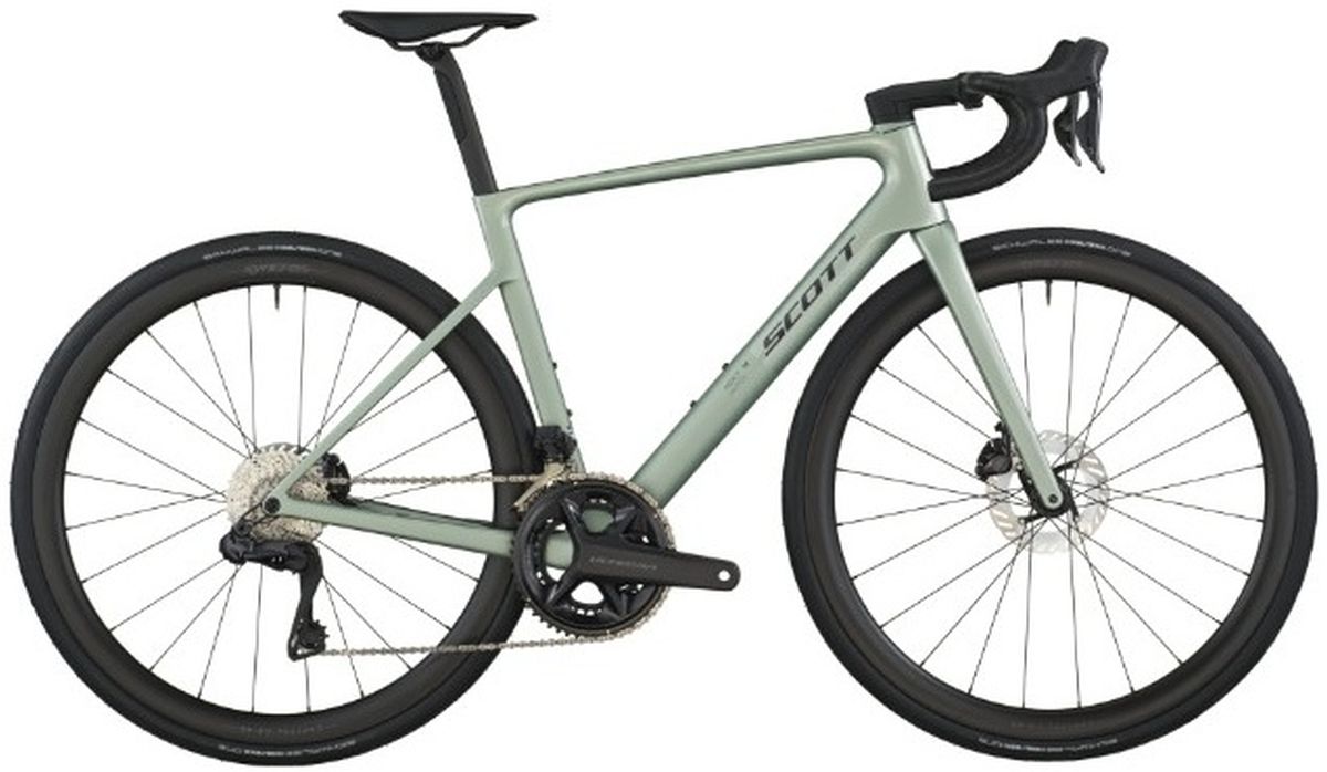 Bicicleta Ruta Scott Addict RC 20 2026 Verde