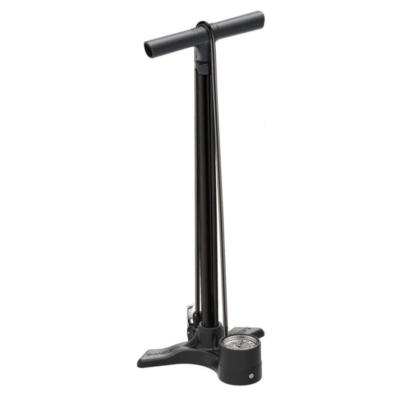 Infladores de Piso Ciclismo Macro Floor DV Matte BLK 160PSI