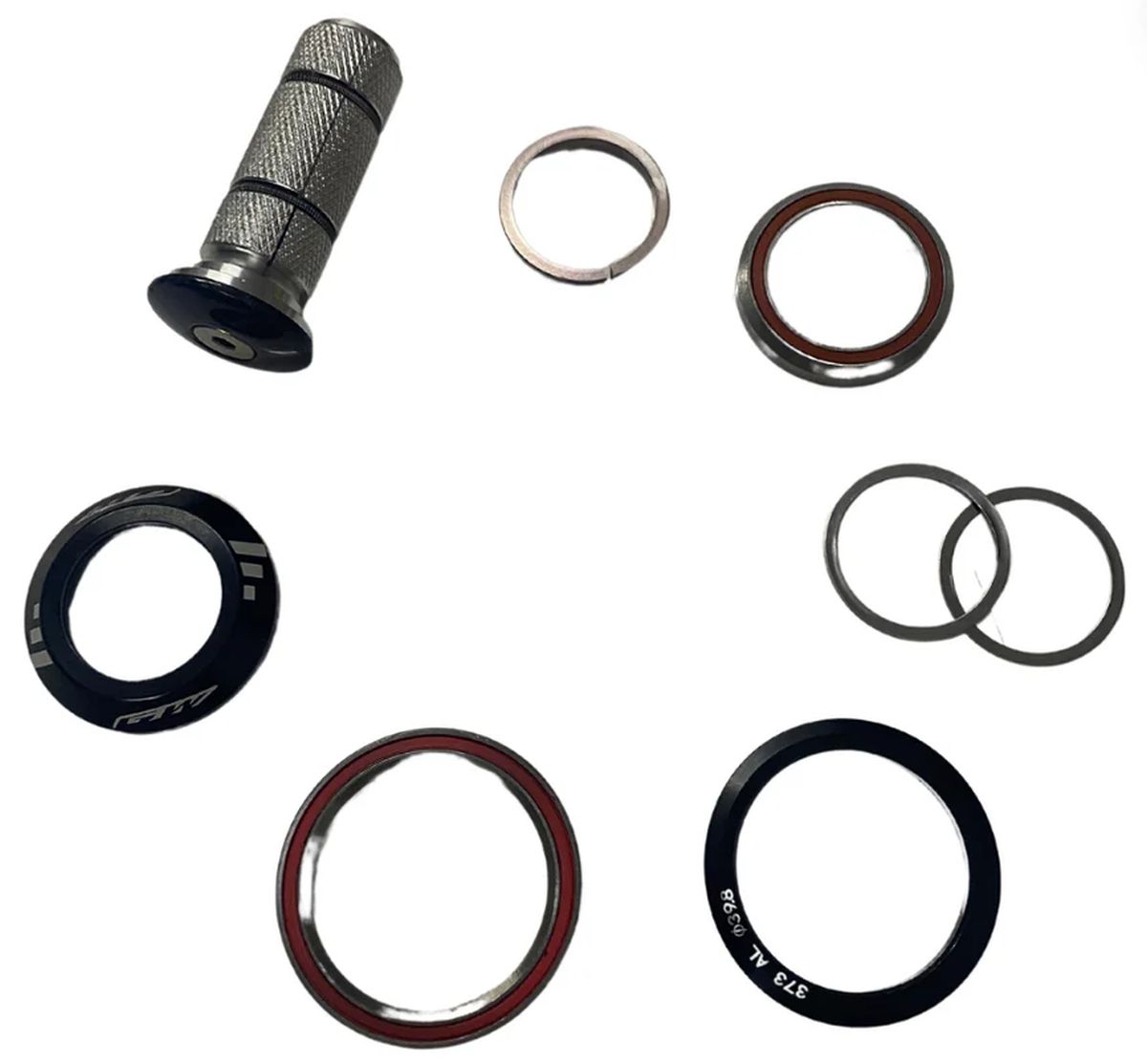 Juego de Dirección GW 1-1/8"–1.5" H373/286GCL con cónix 52mm