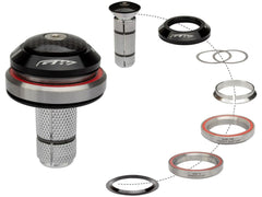 Juego de Dirección GW 1-1/8"–1.5" H373/286GCL con cónix 52mm