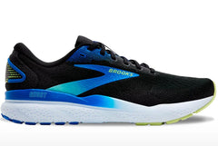 Tenis Brooks Ghost 16 Hombre Negro/Azul/Verde