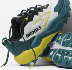 Tenis Brooks Caldera8 Hombre Blanco/Verde