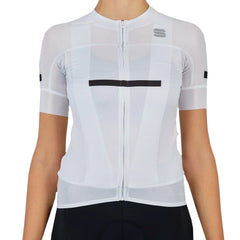Jersey SPORTFUL EVO Blanco Manga Corta para Mujer