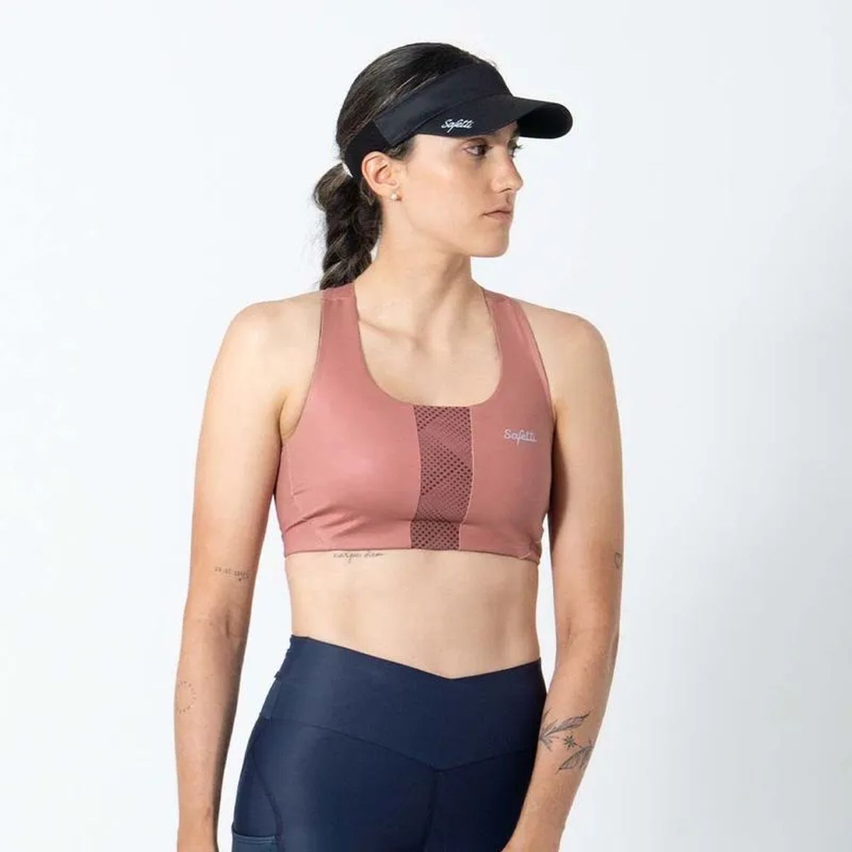 Top Sin Mangas Safetti Mujer Duomotion Rosa Ponche