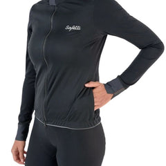 Chaqueta Ciclismo Safetti Alpes Para Mujer Negro