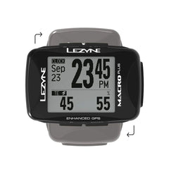 Ciclocomputador Lezyne Macro Plus Black