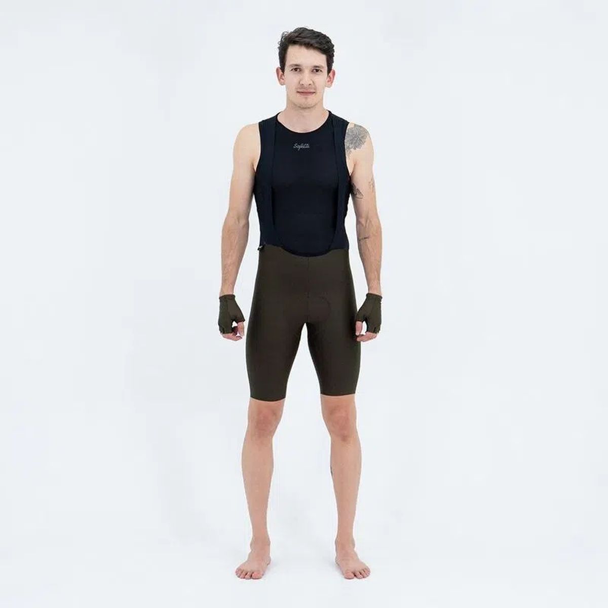 Pantaloneta Ciclismo C/T Safetti Toscana 2.0 Hombre Marrone