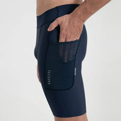 Pantaloneta Running S/C Safetti Titán 2.0 Hombre Marinho